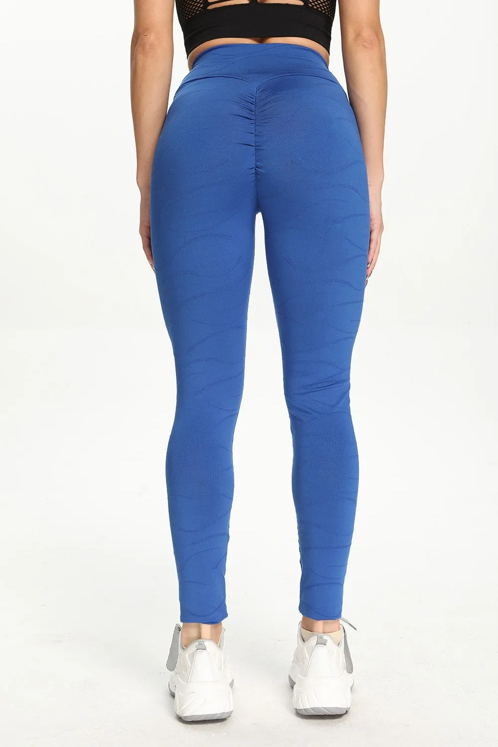 Ripples Ruched Bum Gym Leggings