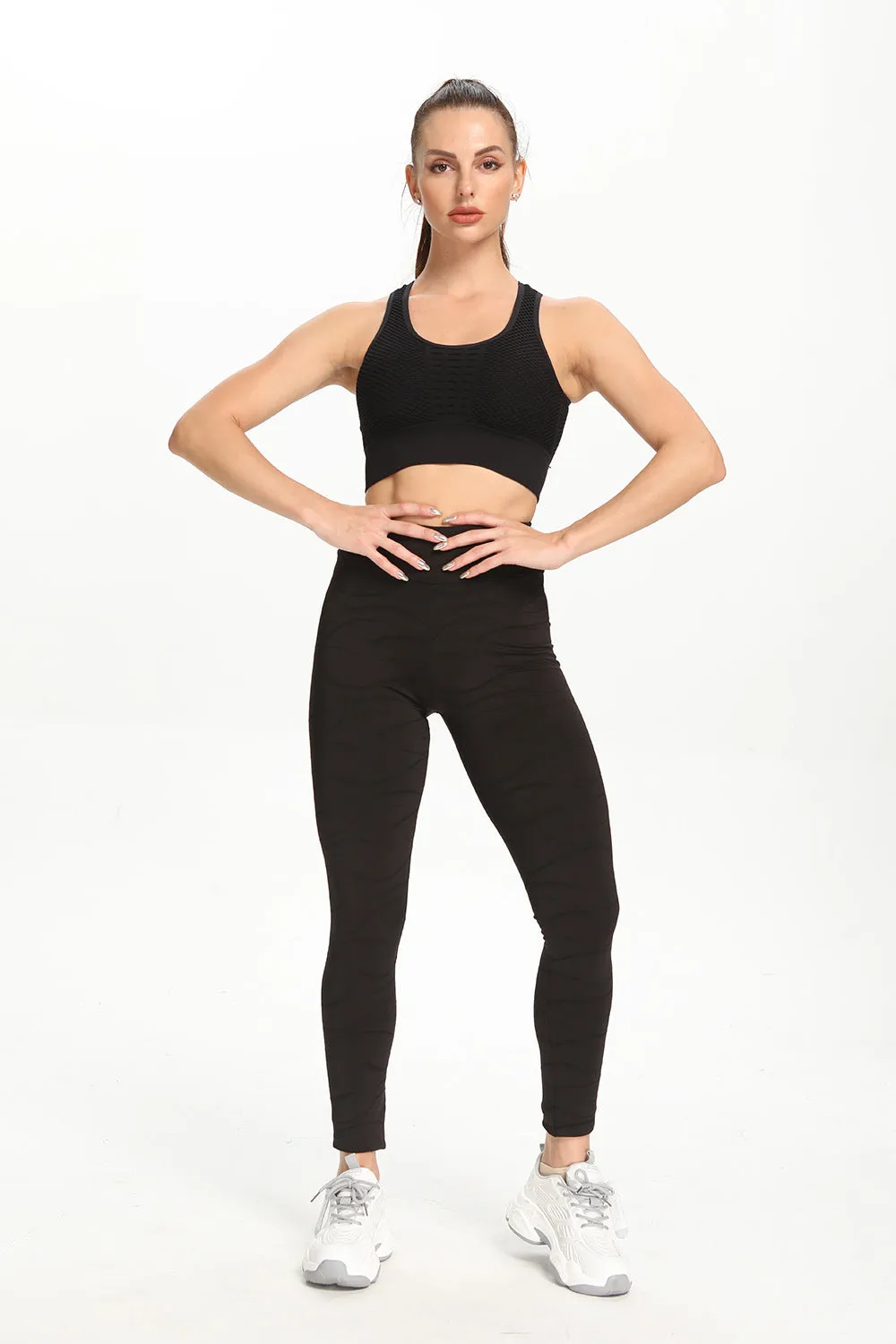 Ripples Ruched Bum Gym Leggings