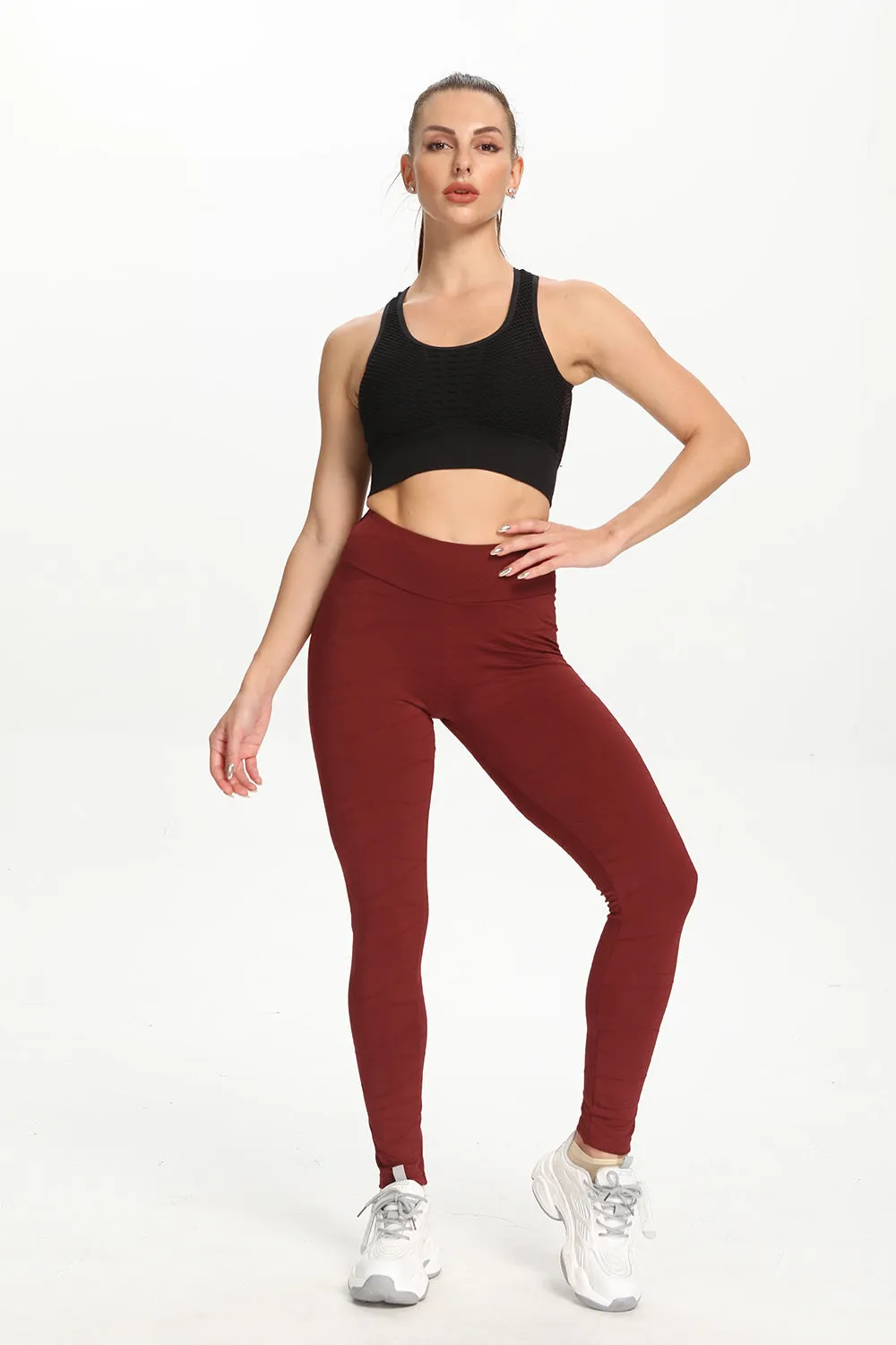 Ripples Ruched Bum Gym Leggings