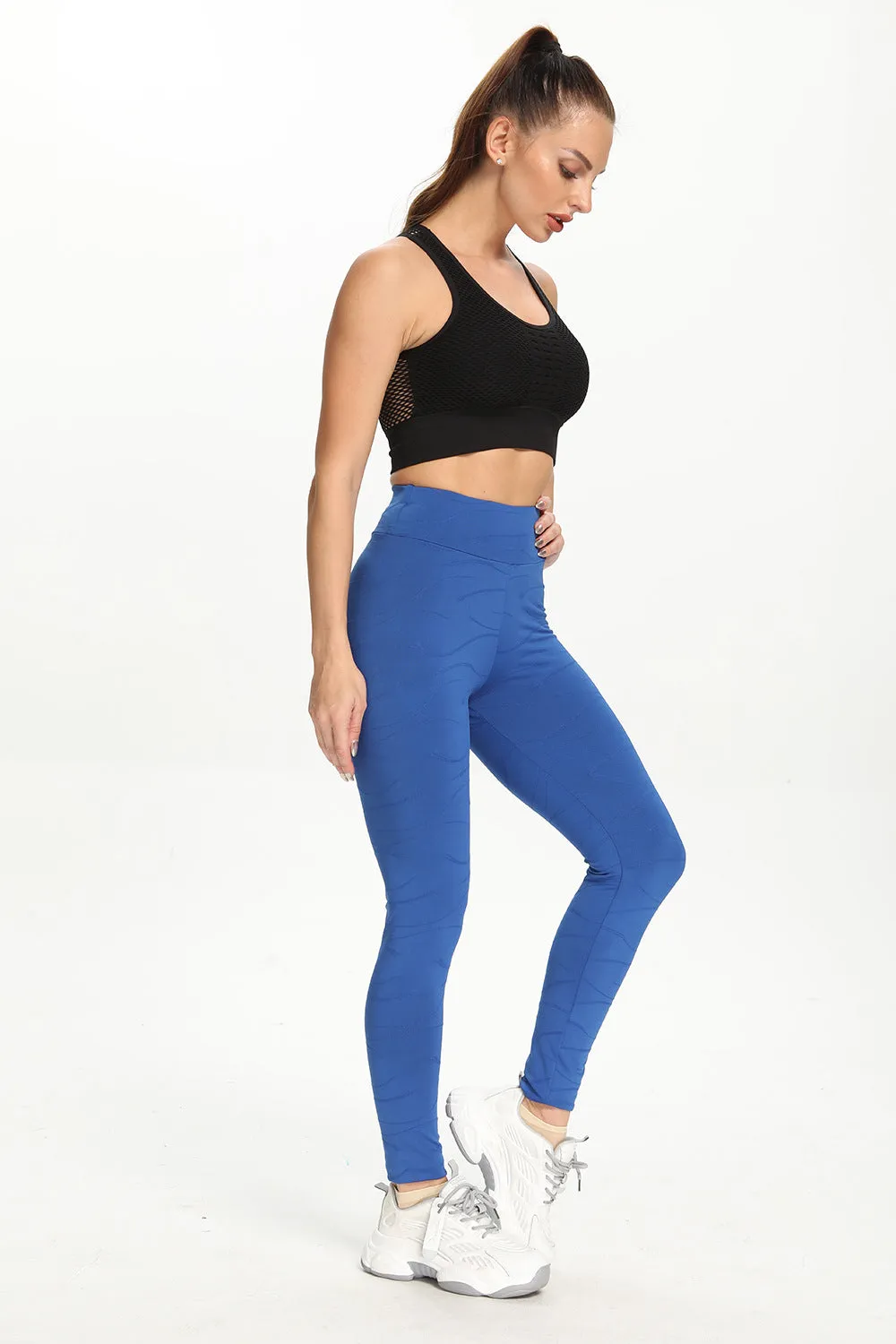 Ripples Ruched Bum Gym Leggings