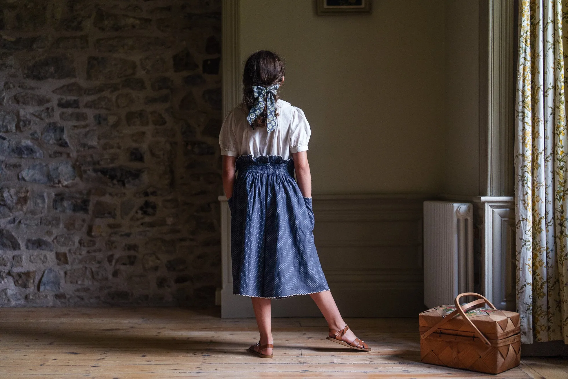 Ruth Culottes, Dainty Dot