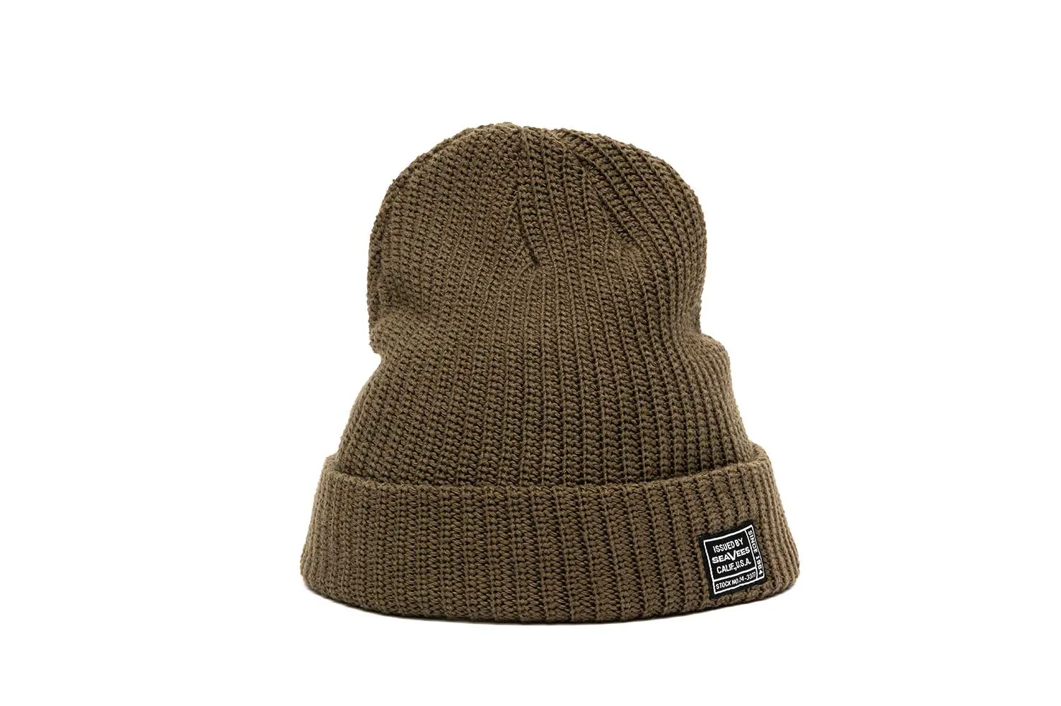 SeaVees - Fisherman Beanie - Smoked Olive