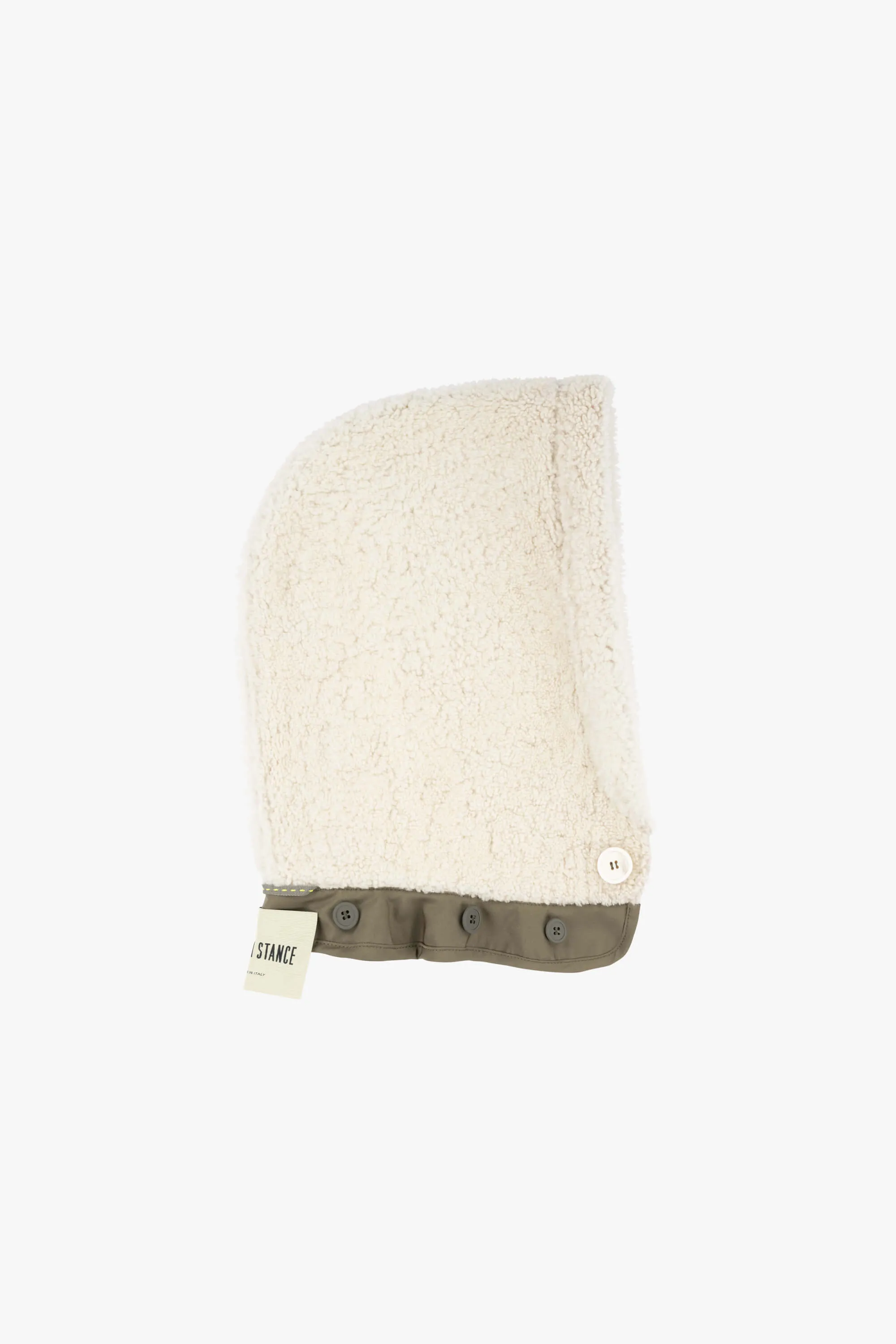 Shearling Close Fit Hood - Tan / Natural