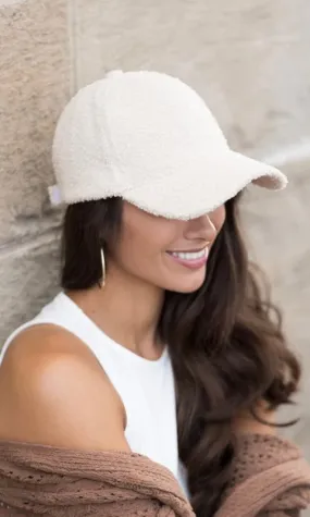 Sherpa Teddy Bear Ball Cap