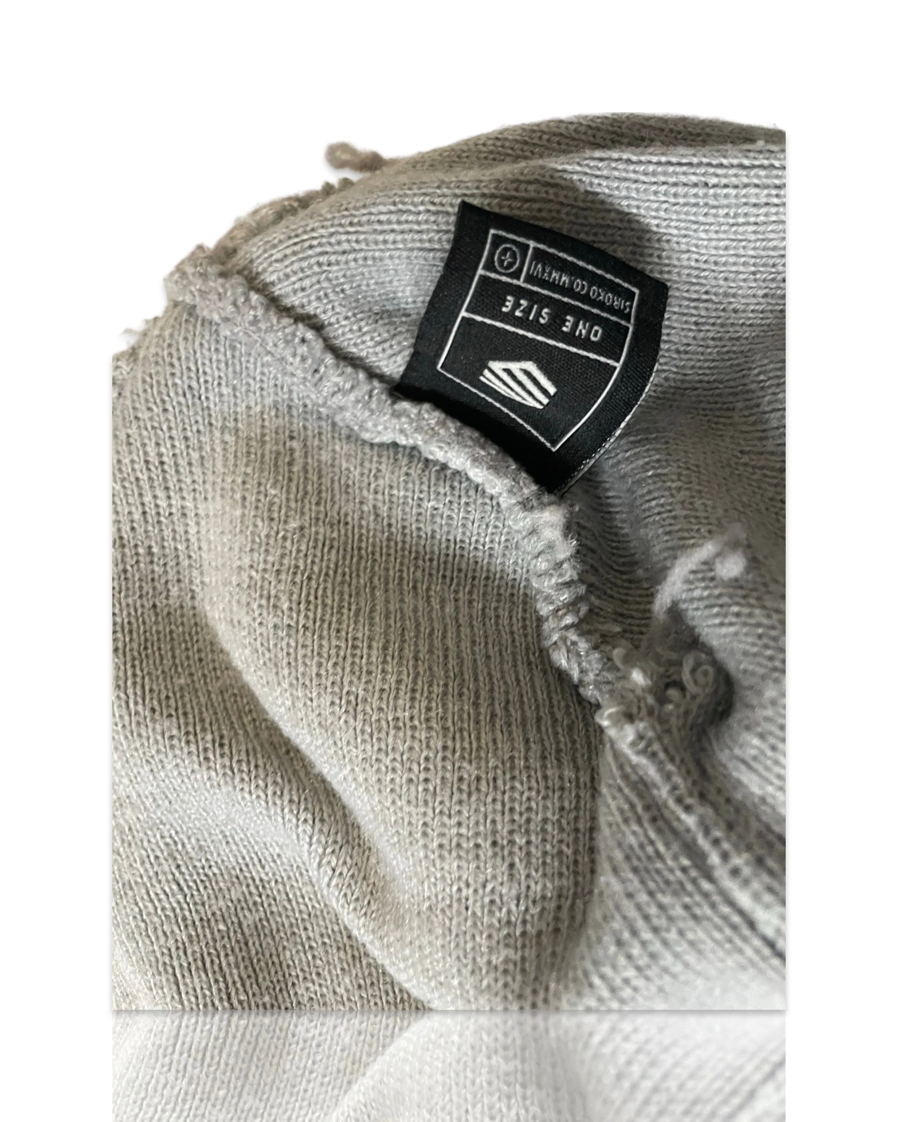 Siroko Slouch beanie knit light blue hat|SKU 4257