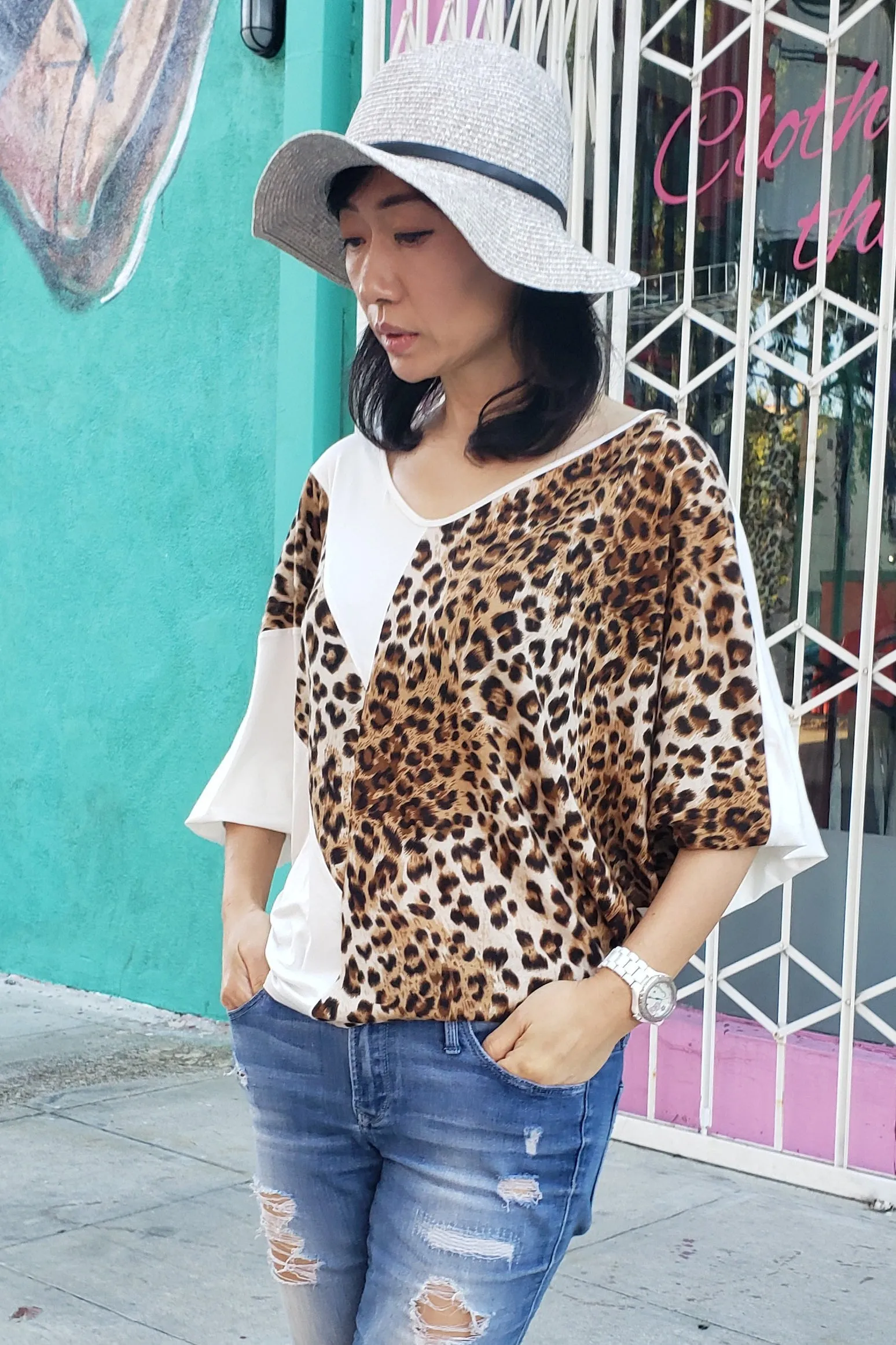 SYLVIA TOP (IVORY)- VT2686A
