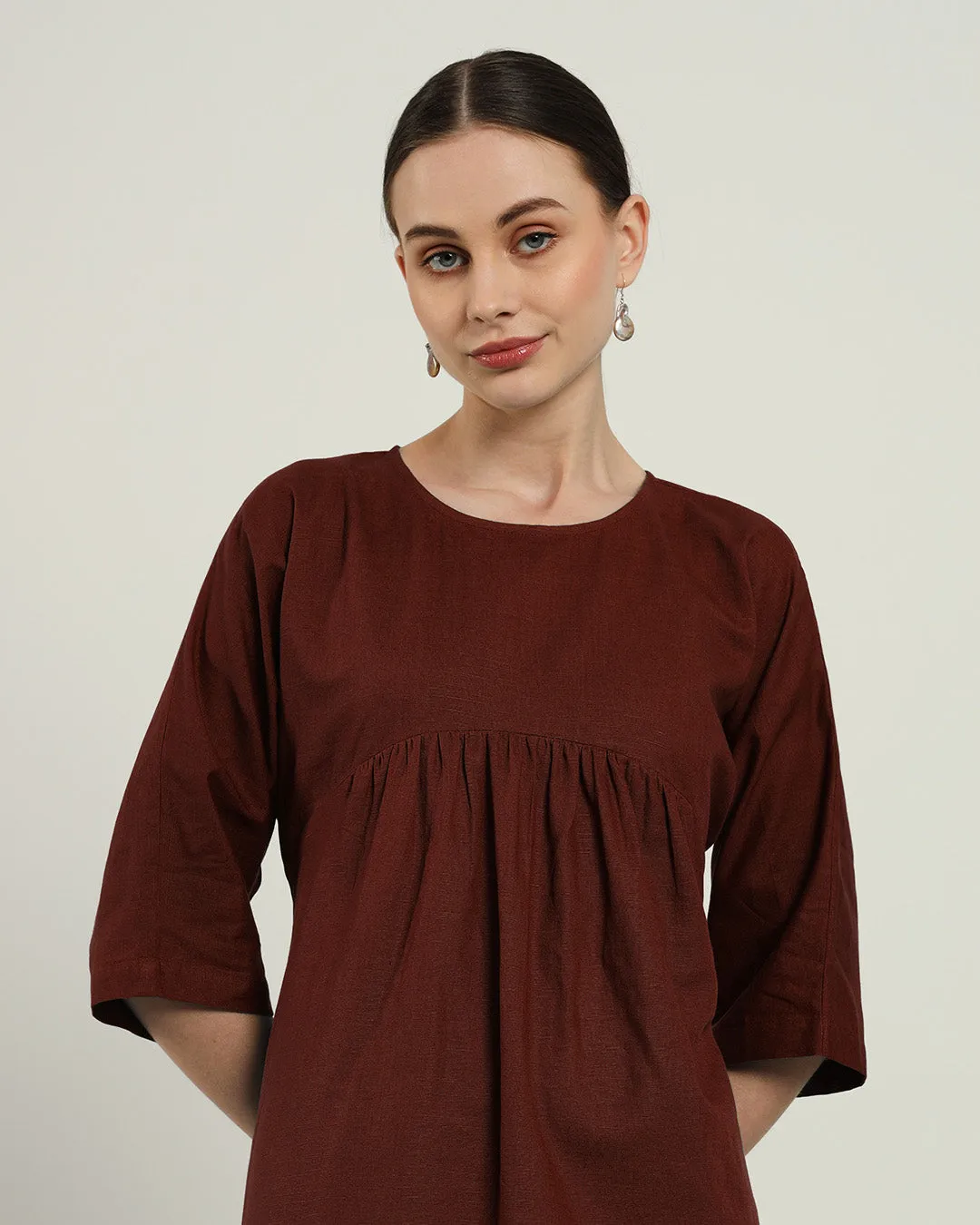 The Monrovia Rouge Cotton Dress