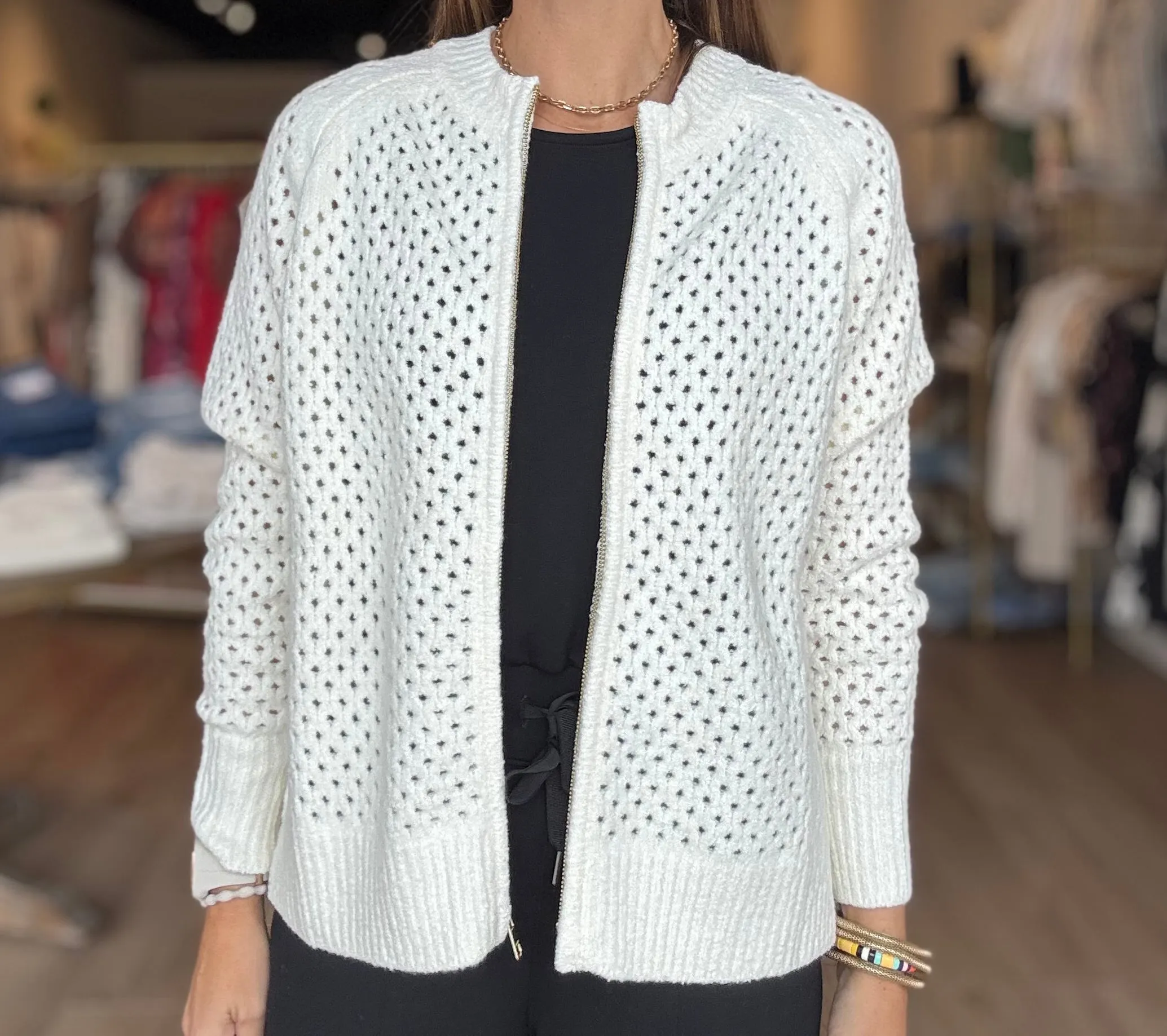 Varley Marta Boucle Knit