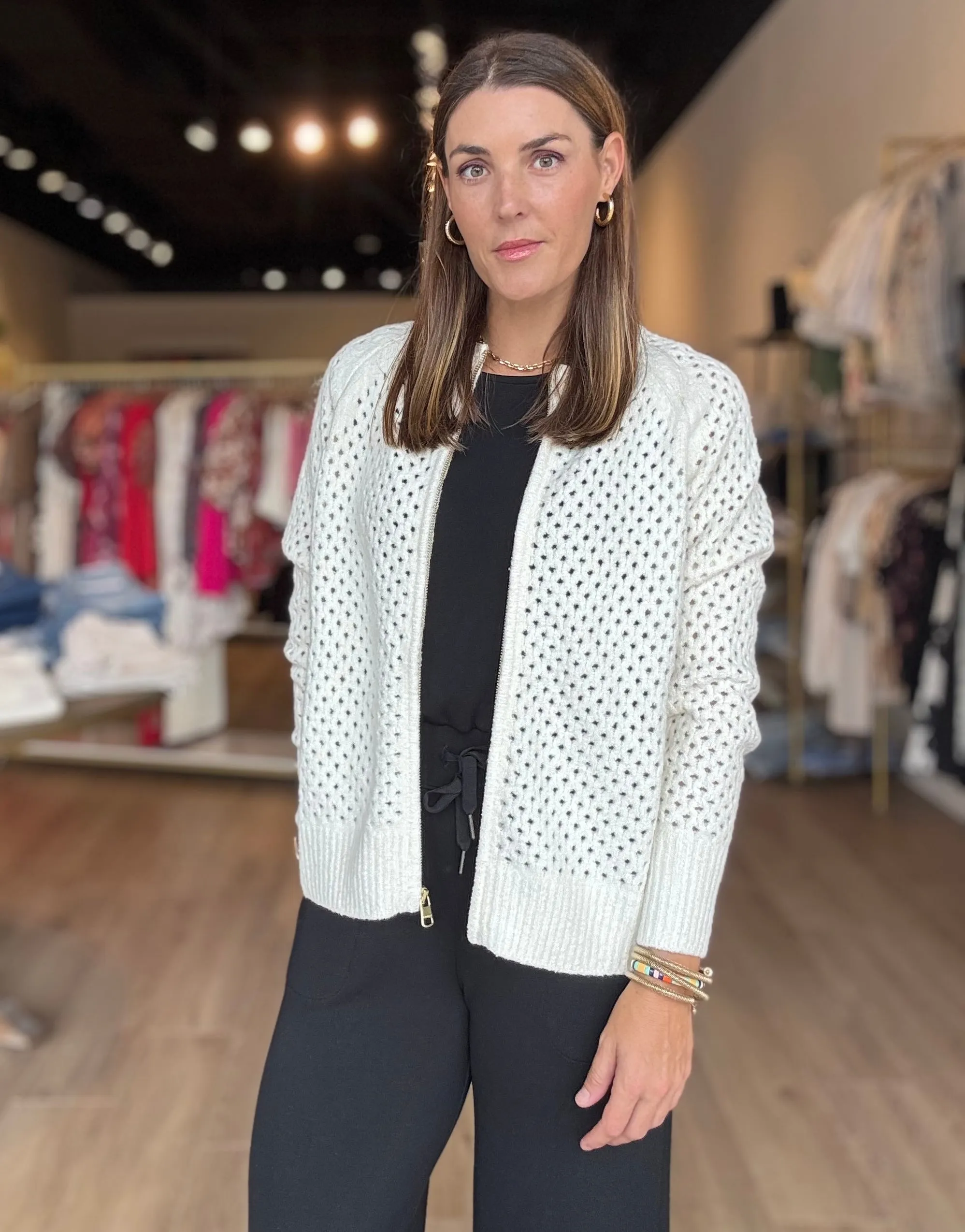 Varley Marta Boucle Knit