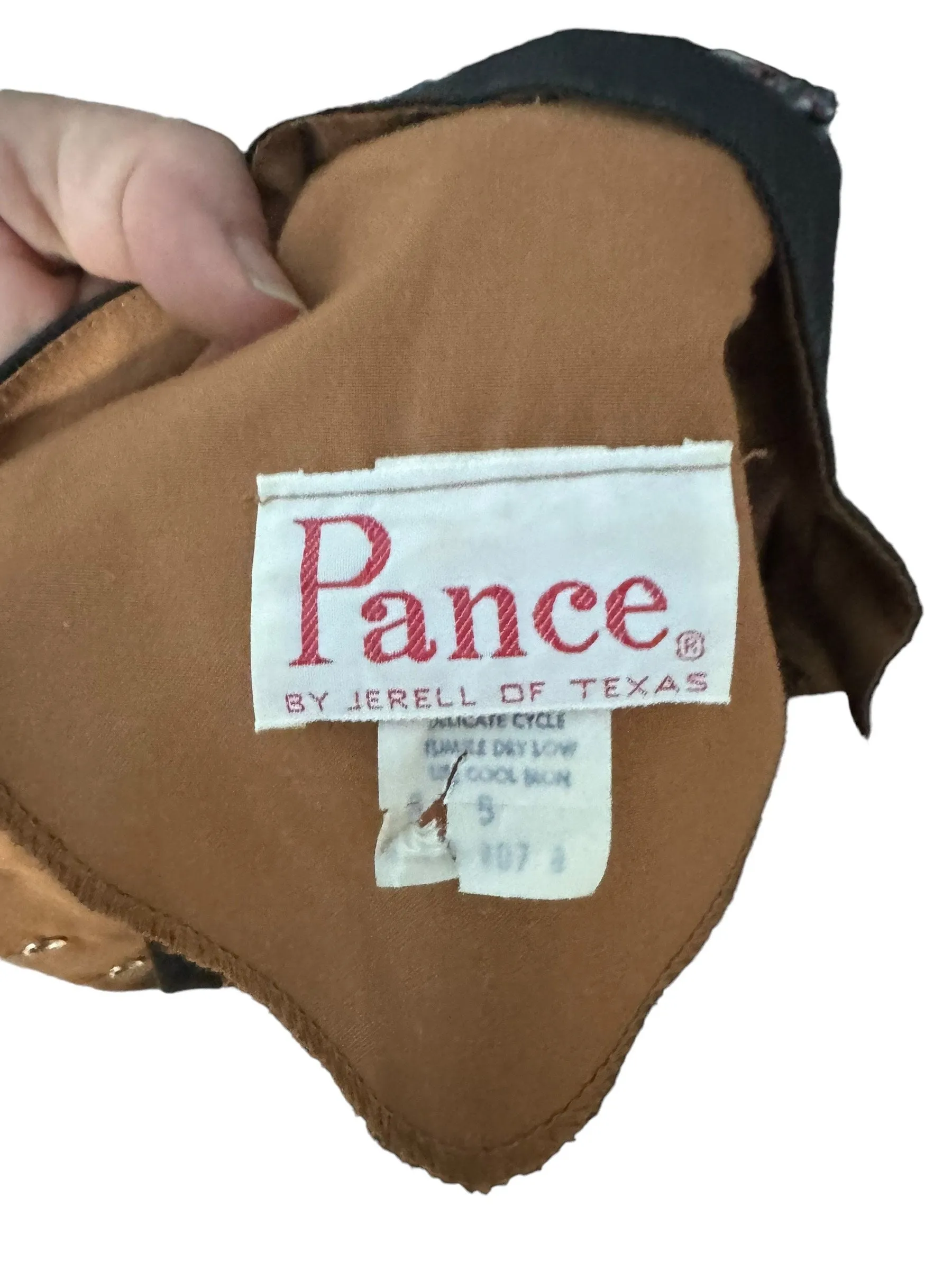 Vintage 80's black jumpsuit S Pance