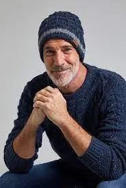 Weird Fish Fernley Beanie Hat Navy