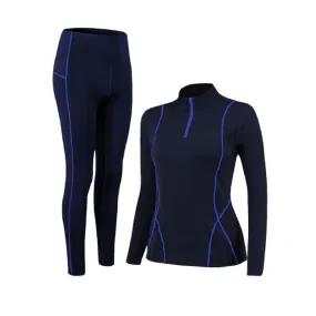 Winter women's thermal underwear sets