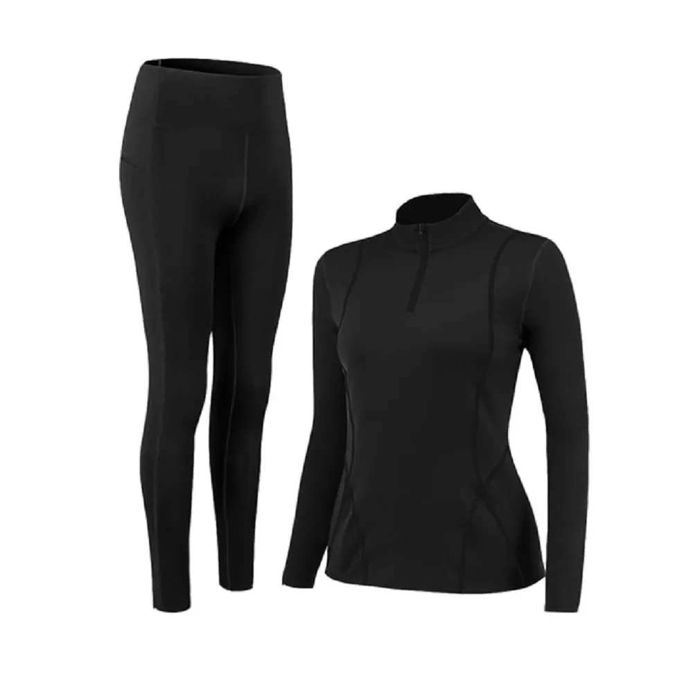Winter women's thermal underwear sets