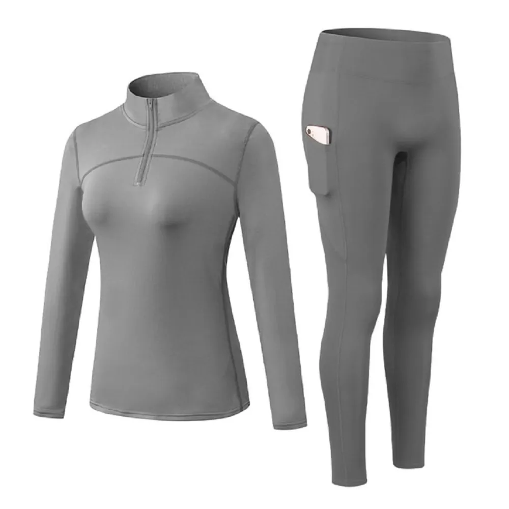 Winter women's thermal underwear sets