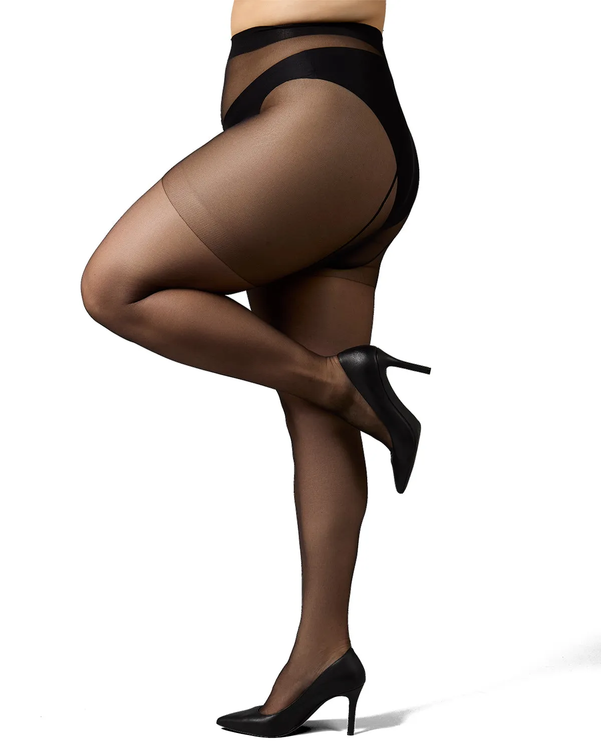 Women's Ultra Sheer 8 Denier Control Top Pantyhose