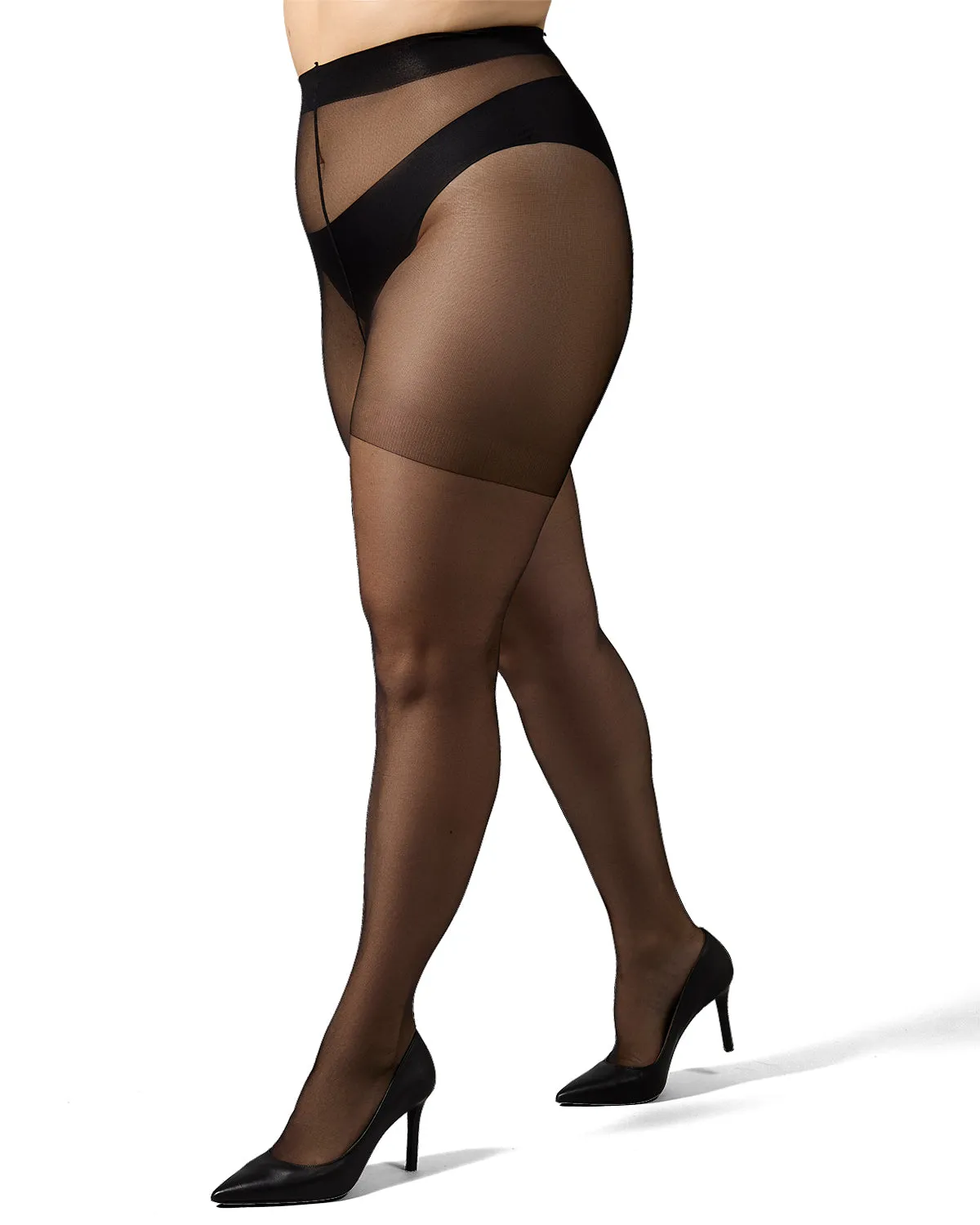 Women's Ultra Sheer 8 Denier Control Top Pantyhose
